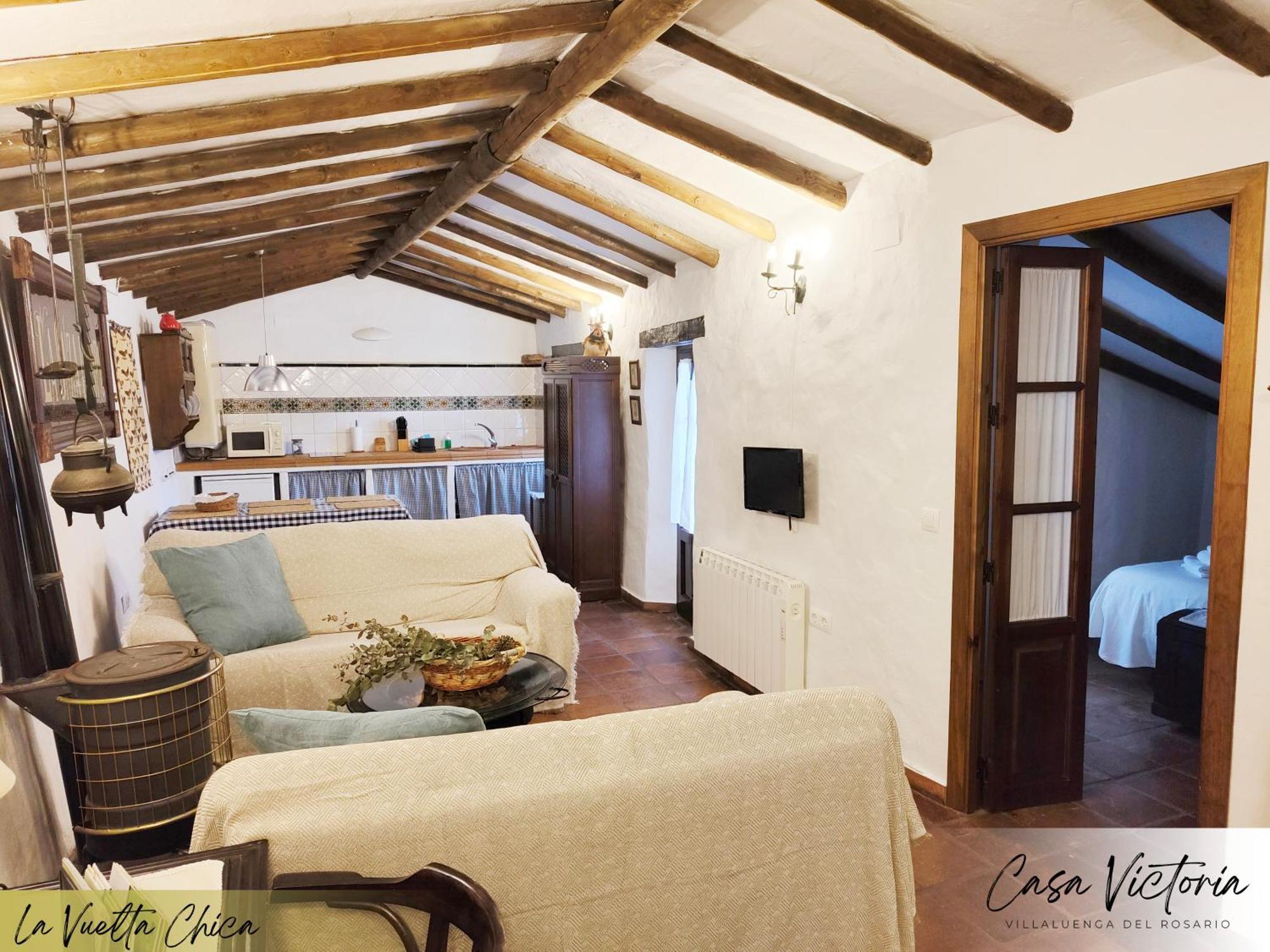 Conjunto Rural Casa Victoria Guest House Villaluenga Del Rosario Ngoại thất bức ảnh