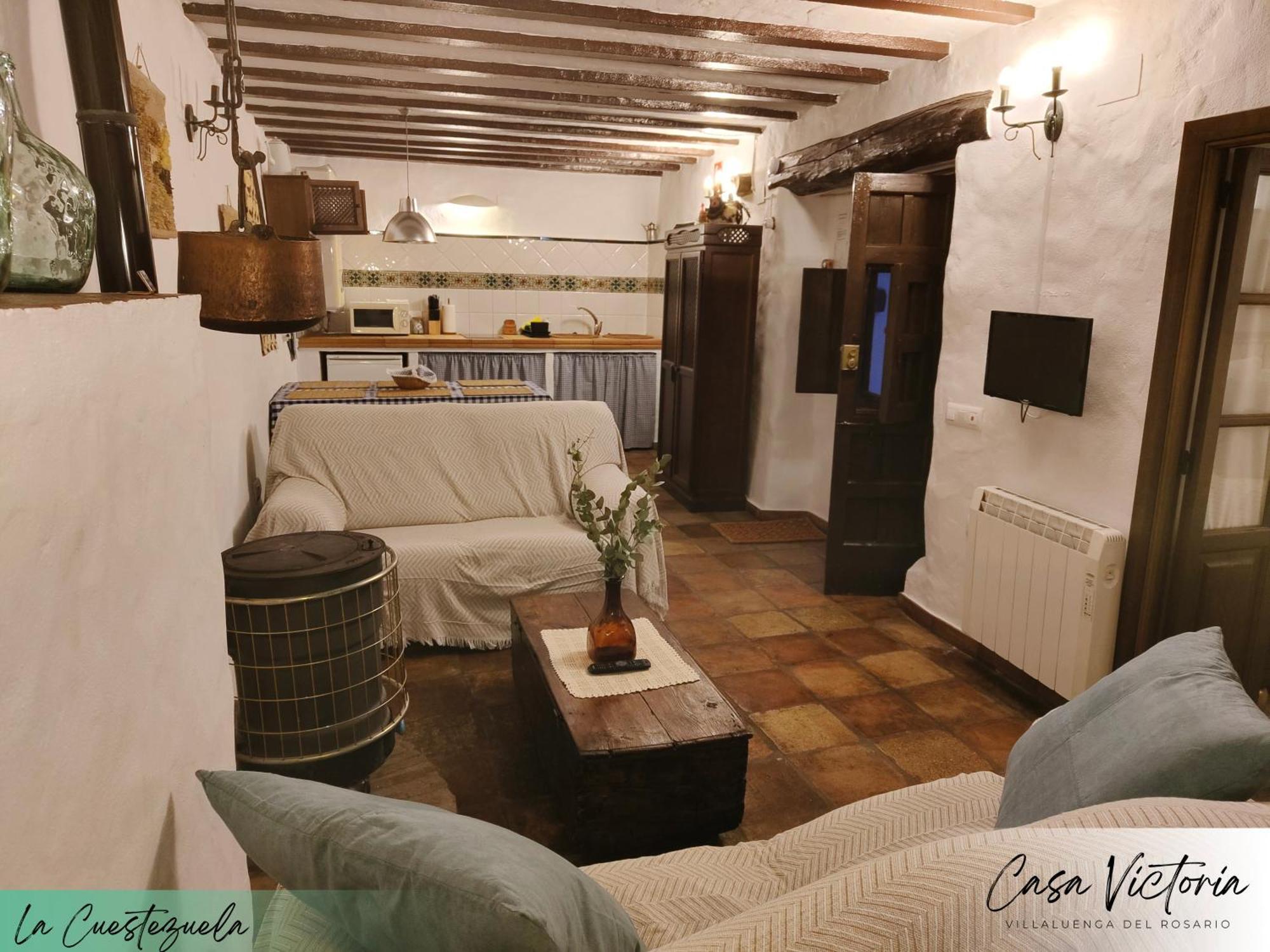 Conjunto Rural Casa Victoria Guest House Villaluenga Del Rosario Ngoại thất bức ảnh